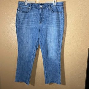 Talbots Womens Size 18W Modern Ankle Jeans